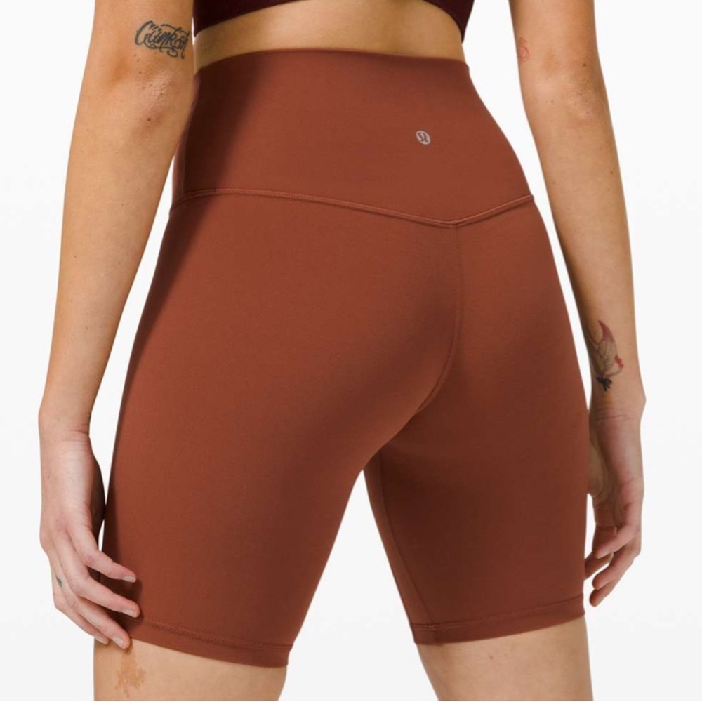 Lululemon Align Shorts Dark Terracotta